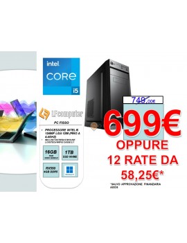 PC INTEL I5-12400 16GB RAM...